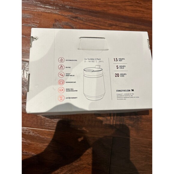 IN HAND Stanley Go Tumbler 2 Pack Valentine’s Set - Target Limited Edition 10oz - Picture 4 of 4